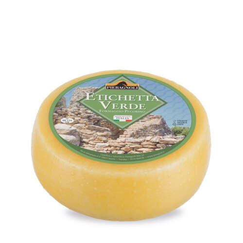 Formaggio pecorino Etichetta Verde Pieragnoli