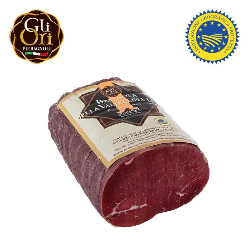 Bresaola punta d'anca della Valtellina Gli Ori Pieragnoli