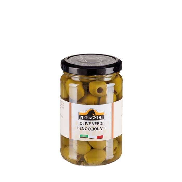 Olive verdi denocciolate Pieragnoli