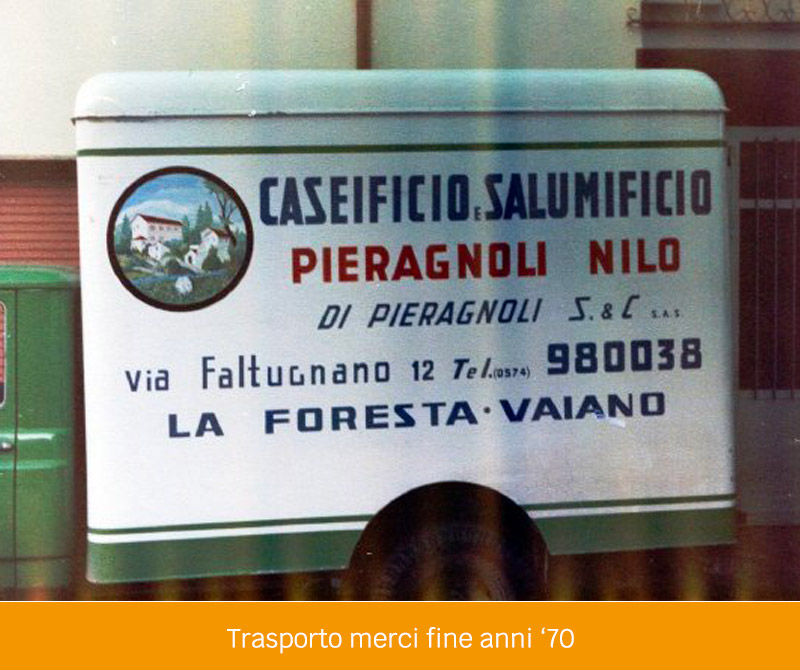 Pieragnoli - Trasporto merci fine anni 70