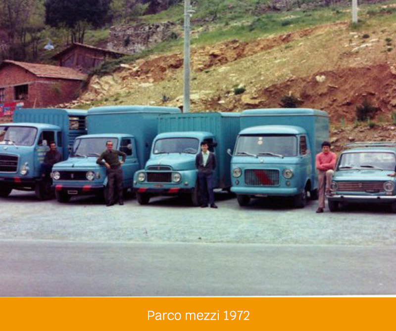 Pieragnoli - Parco mezzi 1972