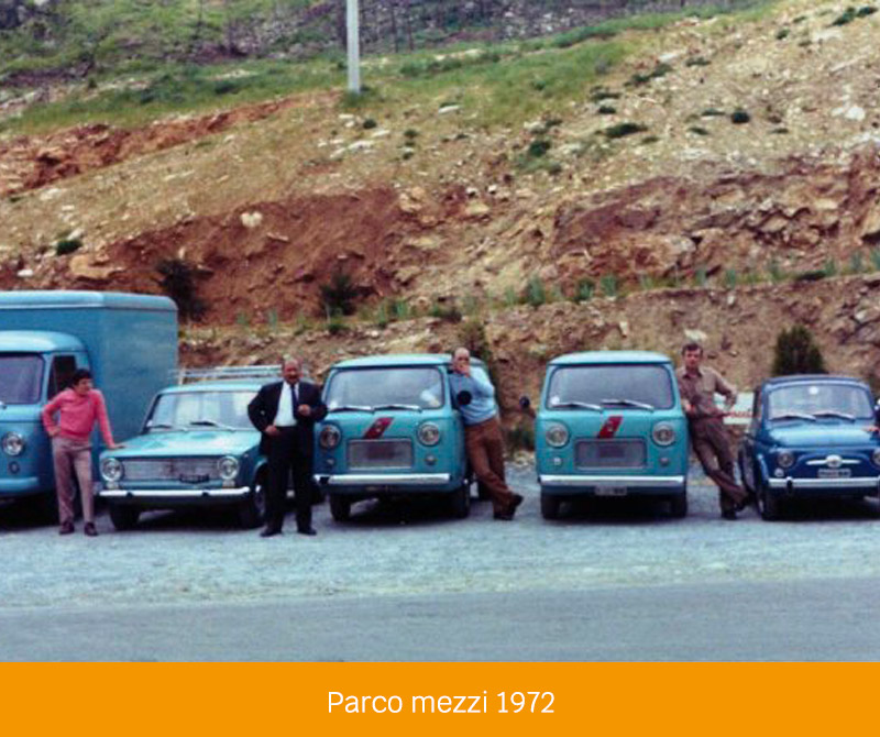 Pieragnoli - Parco mezzi 1972
