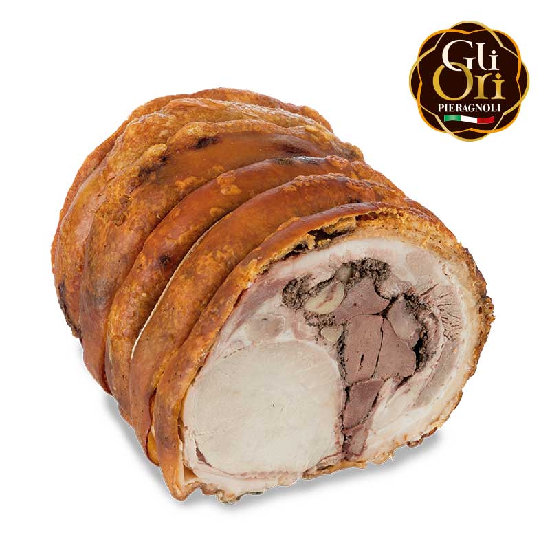 Troncone di porchetta nazionale arrosto