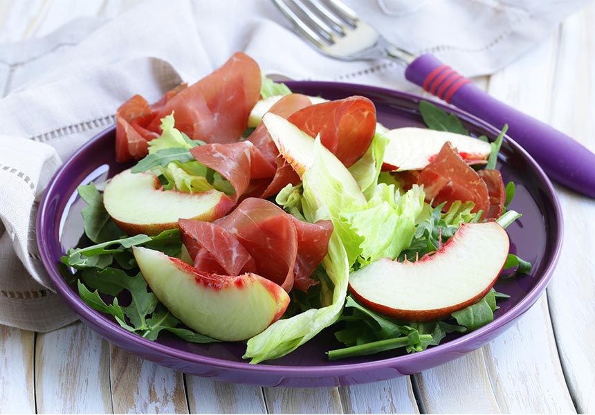 insalata estiva con bresaola