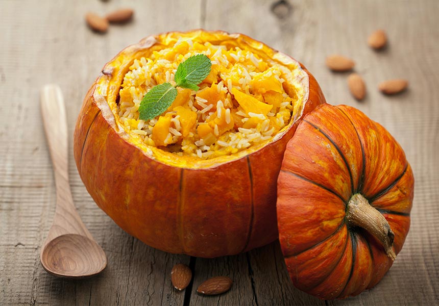 Risotto alla zucca