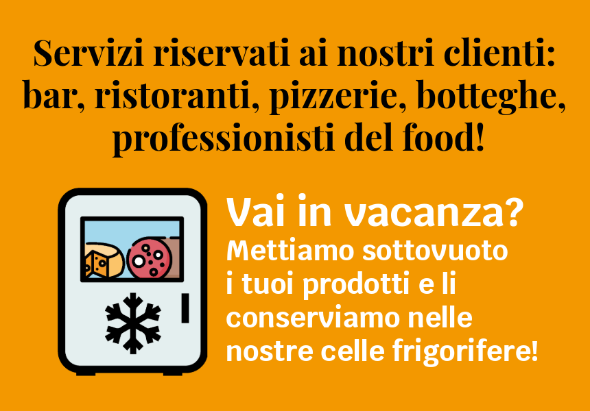 Ingrosso aperto ad Agosto