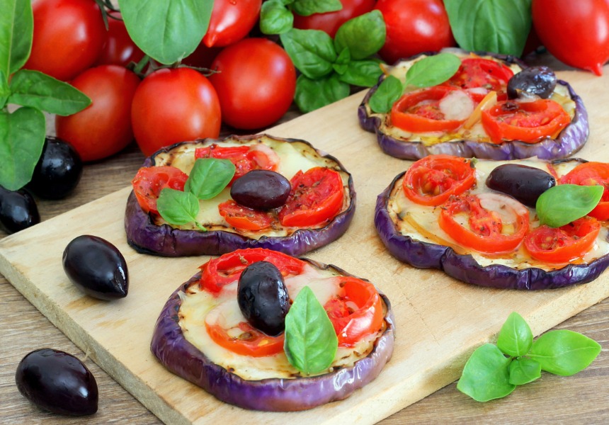 Pizzette di melanzane